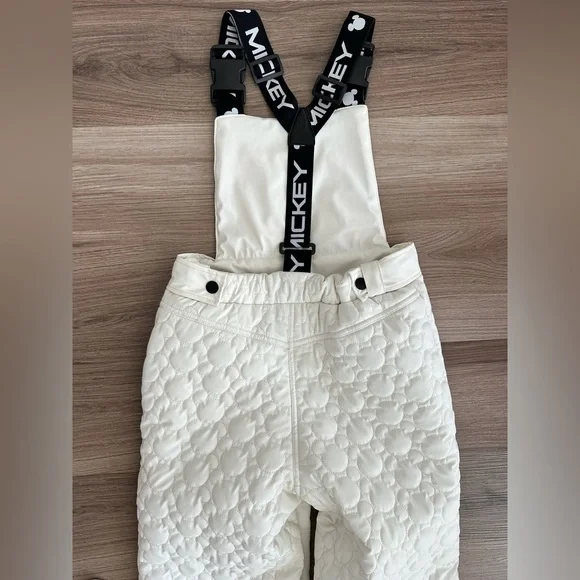 FOREVER 21 x Disney Mickey Mouse Quilted Overalls One piece Jumpsuit - Picture 7 of 16